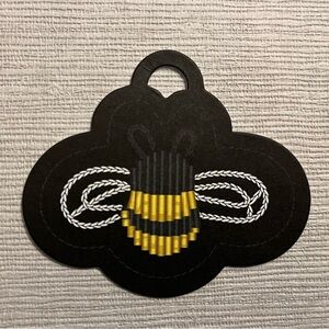 Coach Bee Gift Tag